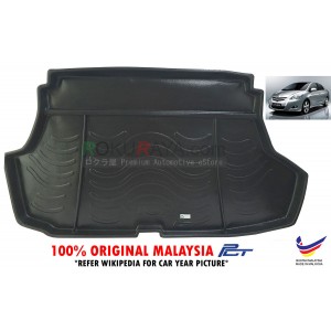 Toyota Vios Dugong NCP93 (2nd Gen) 2008-2013 Custom Fit Original PE Non Slip Rear Trunk Boot Cargo Tray